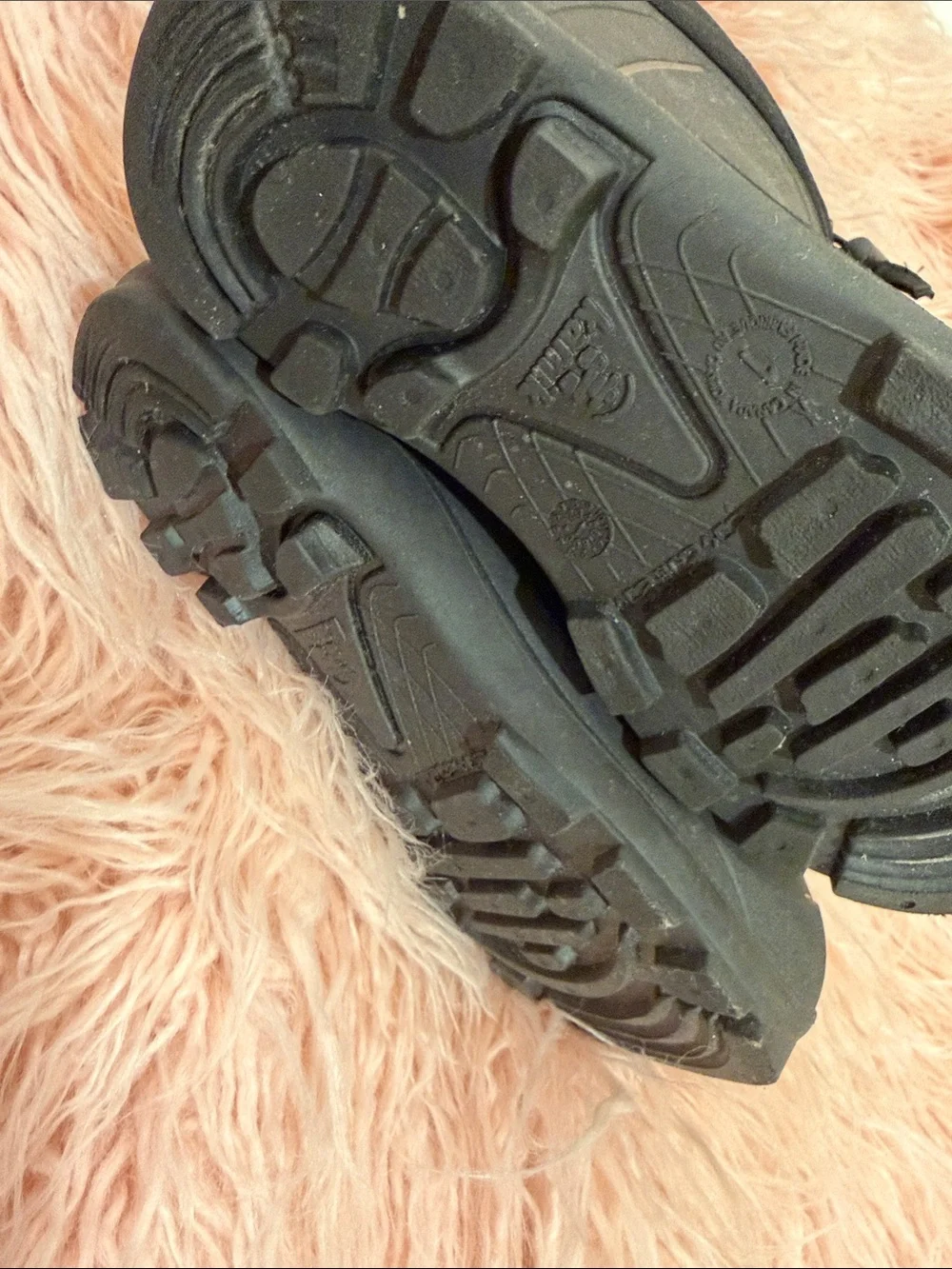 Black Winter Snow Boots - Pair
